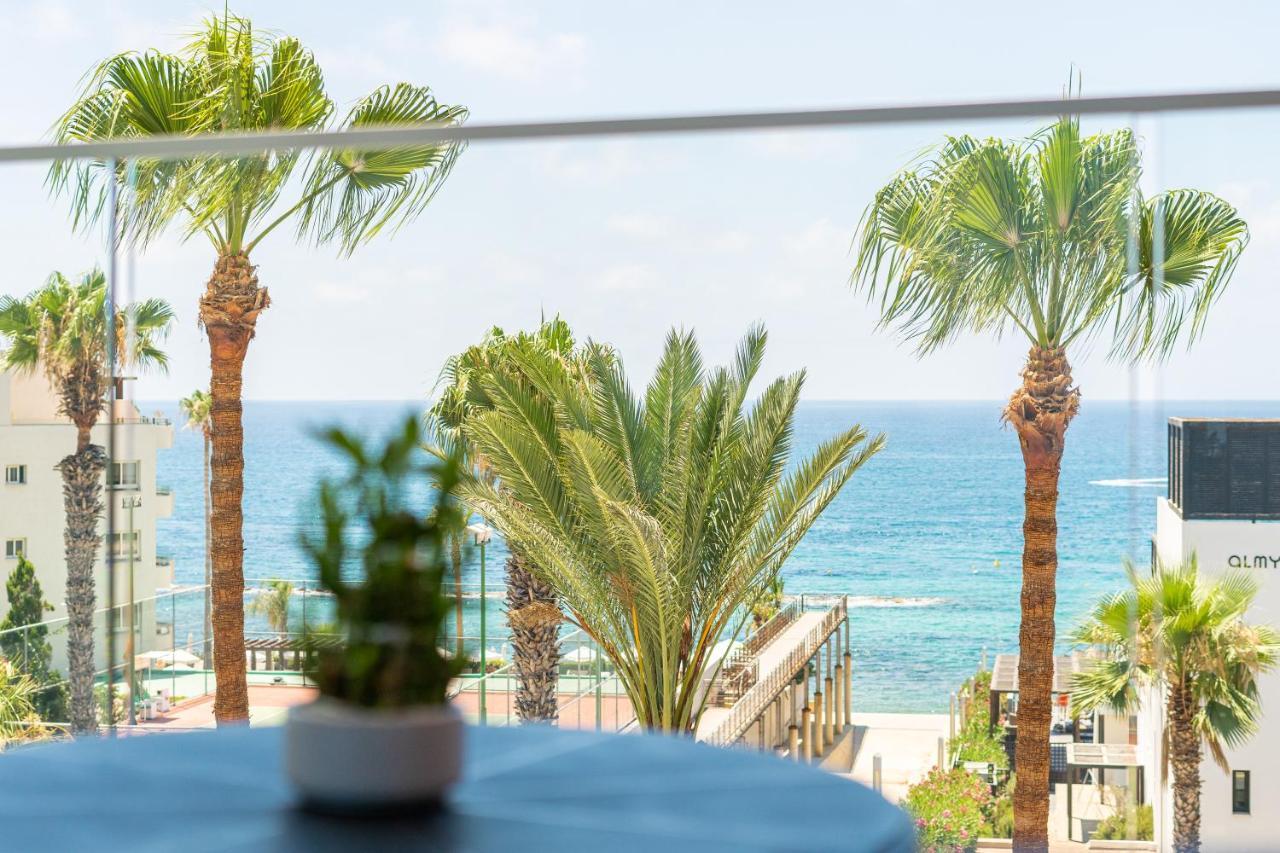 Paphos Waterside Sea View Apartments מראה חיצוני תמונה